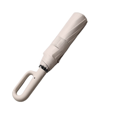 Guarda-chuva automática de protetor solar com design exclusivo e gancho de fecho de gancho