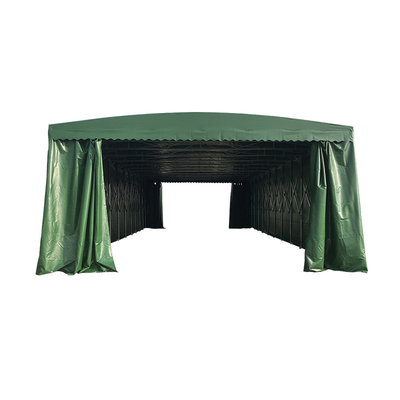 Água Impermeável Push And Pull Outdoor Garage Carport Warehouse Trade Show Tent