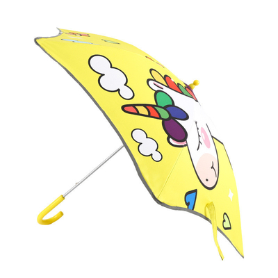 Um guarda-chuva leve para crianças UPF50 Proteção solar 74cm Diâmetro aberto