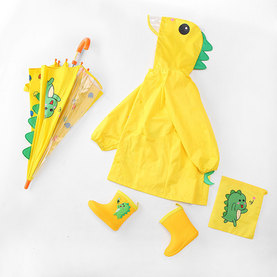 17 polegadas * 8k Cute Kids guarda-chuva com orelhas Controle manual desenhos aleatórios e cores