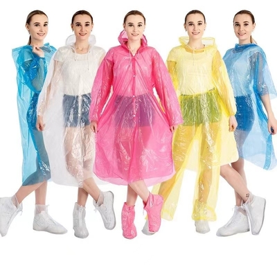 Produto RAINWEAR Cobertura de chuva descartável para viagens ao ar livre durante a estação chuvosa