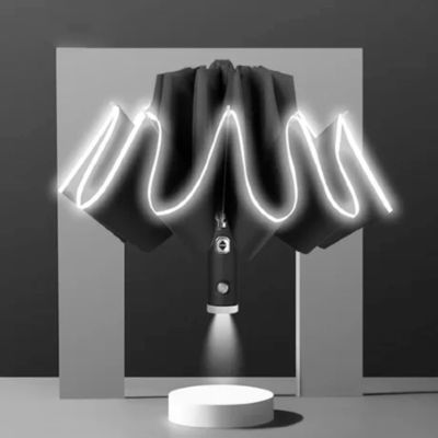 3-Folding Business Reverse Auto guarda-chuva Ideal para lojas de presentes e compradores comerciais