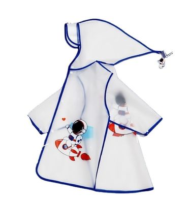 EVA casacos de chuva para crianças transparente espesso de uma peça longa poncho e chuva sapatos conjunto