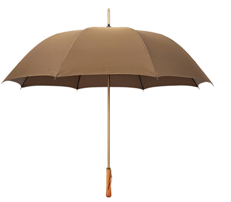 Design minimalista estilo 27 polegadas 8K 190T Pongee luxo guarda-chuva para publicidade pendurada