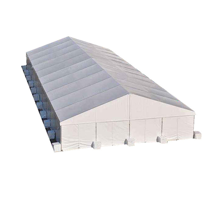 Tenda de telhado para eventos de 200 lugares com impressão personalizada e moldura de aço galvanizado