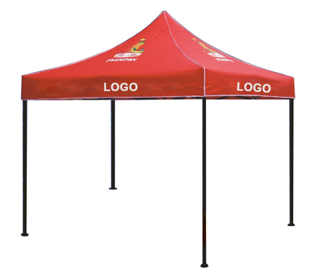 Paraguas de tenda de publicidade ao ar livre com função resistente à chuva e cor personalizada