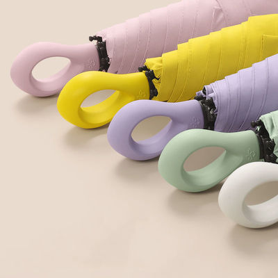 Logotipo personalizado Paraguas solar Protetor solar UV Proteção dupla de vinil Paraguas solar masculino