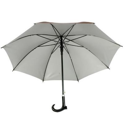 108 cm de diâmetro aberto, guarda-chuva recta, bastão de caminhada com padrão refletor.