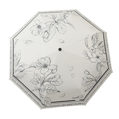 Dual Função Paraguas Francês para Mulheres Automático Dobrável Protetor Solar e Proteção da Chuva