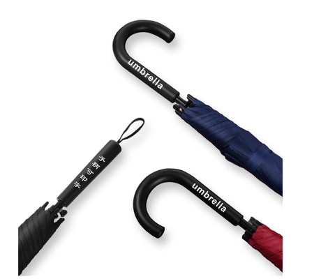 Guarda-chuva de mão EVA ou de mão reta para adultos com logotipo personalizado da YLF Umbrella