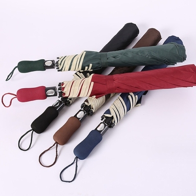 Voltar à Escola Um guarda-chuva elegante de fibra de vidro para homens de negócios