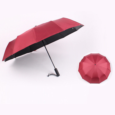 Customized Logo 12K 23inch Stock Automatic Umbrella para eventos corporativos personalizados