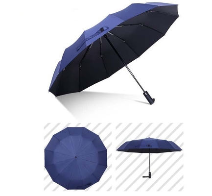 Customized Logo 12K 23inch Stock Automatic Umbrella para eventos corporativos personalizados