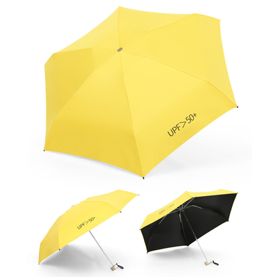 Um guarda-chuva de bolso colorido para senhoras 8k 19 polegadas