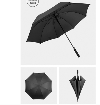 Lojas de departamentos Comprador comercial Impressão personalizada LOGO Semi-automático Guarda-chuva de golfe