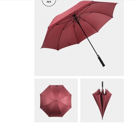 Lojas de departamentos Comprador comercial Impressão personalizada LOGO Semi-automático Guarda-chuva de golfe
