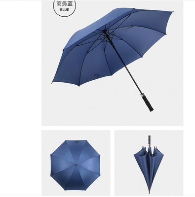 Lojas de departamentos Comprador comercial Impressão personalizada LOGO Semi-automático Guarda-chuva de golfe