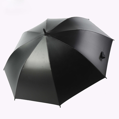 Promoção comercial Guarda-chuva de golfe personalizada com alça reta e proteção UV