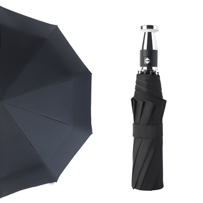 105cm Diâmetro aberto 10K 23 polegadas Guarda-chuva totalmente automática com logotipo de impressão personalizado