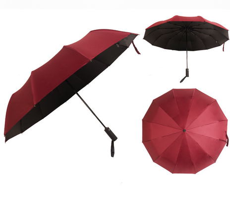 12K BSCI Promoções Moda Sombrinha Dobragem guarda-chuva com tamanho e cor de logotipo personalizado