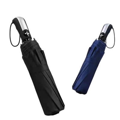 Um guarda-chuva de protecção UV à prova de vento para protecção contra vento e chuva