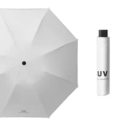 Proteção solar aberta à mão de 21 polegadas para o exterior Um guarda-chuva UV colorido e estilo minimalismo