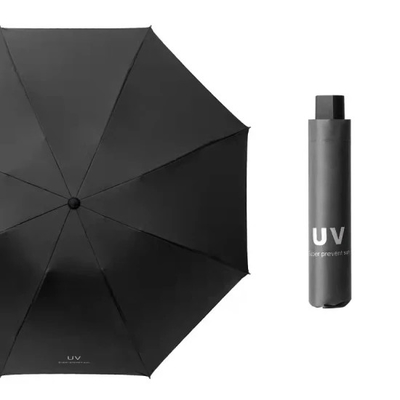 Proteção solar aberta à mão de 21 polegadas para o exterior Um guarda-chuva UV colorido e estilo minimalismo