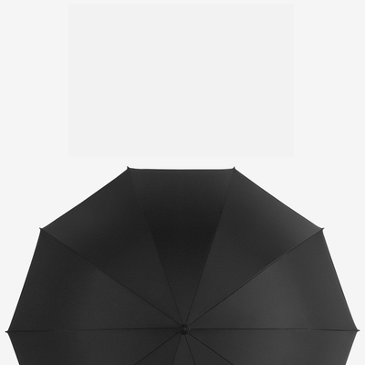 O nosso guarda-chuva de punho comprido com guarda-chuvas duplos é perfeito