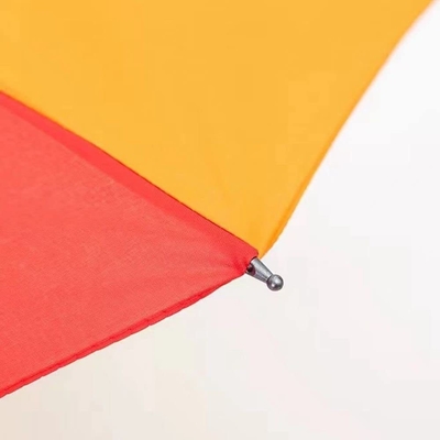 Paraguas de Proteção Solar 190T Material de tecido Pongee com logotipo personalizado