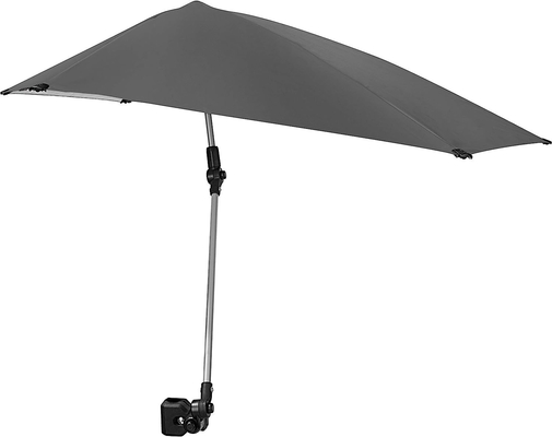 Guarda-chuva de cadeira ajustável protetora e versátil com clip de proteção UV universal