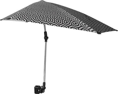 Guarda-chuva de cadeira ajustável protetora e versátil com clip de proteção UV universal