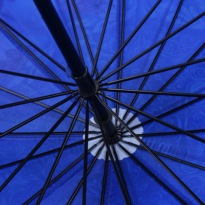 Estilo Minimalismo 16K 23 polegadas Dupla camada de guarda-chuva reta para todos em uma funcionalidade