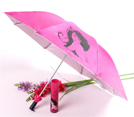 Viagem Ocasião 8K 21 polegadas guarda-chuva dobrável com garrafa de vinho Publicidade Impressão Design