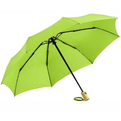 As costelas de fibra de vidro de aço personalizadas guarda-chuva automática RPET com logotipo de impressão personalizado