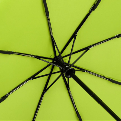 As costelas de fibra de vidro de aço personalizadas guarda-chuva automática RPET com logotipo de impressão personalizado