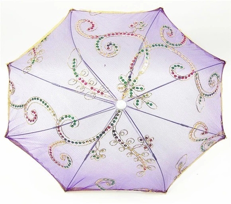 Publicidade Mini guarda-chuva de bolso com padrão reto e design de alça de plástico J