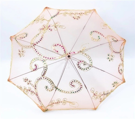 Publicidade Mini guarda-chuva de bolso com padrão reto e design de alça de plástico J