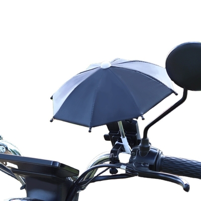 Design minimalista guarda-chuva para motocicleta Proteção solar e chuva para carro elétrico