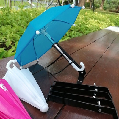 Design minimalista guarda-chuva para motocicleta Proteção solar e chuva para carro elétrico