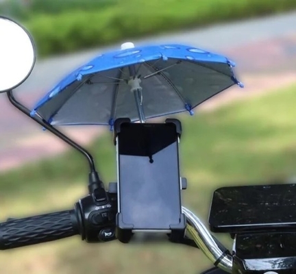 Guarda-chuva reta Quadro robusto Manual Display aberto personalizado brinquedo Mini guarda-chuva para telefone