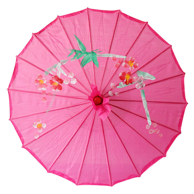 Protetor solar Tecido de seda de artesanato Papel de óleo sombrilla guarda-chuva Essência da temporada de outono dos adultos