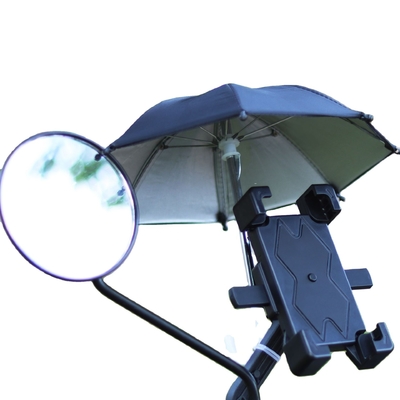 Um guarda-chuva de proteção solar de carro de 8k 5 polegadas com suporte multifuncional e design à prova d'água