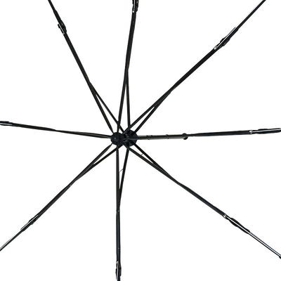21 polegadas * 8k Customizado Color End Fibra de vidro resistente ao vento Quadro de guarda-chuva longa versão