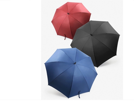 Guarda-chuva de golfe impressa Sombra de sol Logotipo do carro Pólo reto Automático Guarda-chuva de tempo presente