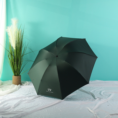 X302 Paraguas de viagem preto impermeável e UV Proof Coating 8k Market Paraguas para chuva