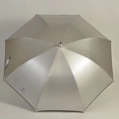 Guarda-chuva de golfe personalizada Agile Supply Chain Guarda-chuva de prata de titânio com impressão de logotipo