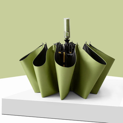 Conveniente Painel Automático Aberto Pongee Proteção UV à prova de vento Smart Paraguas para Meninos