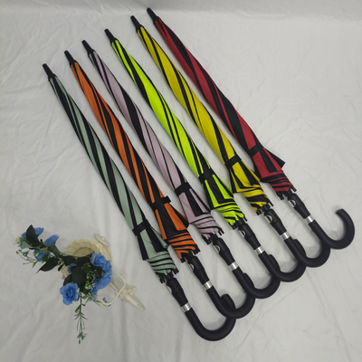 Guarda-chuva de golfe à prova de vento com logotipo personalizado e diâmetro aberto de 130 cm