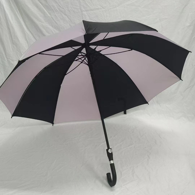 Guarda-chuva de golfe à prova de vento com logotipo personalizado e diâmetro aberto de 130 cm