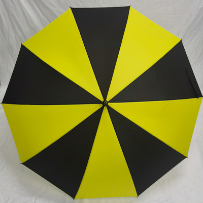 Guarda-chuva de golfe à prova de vento com logotipo personalizado e diâmetro aberto de 130 cm